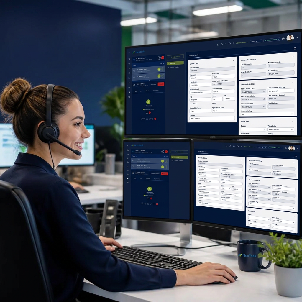 NexTask® — Roydan Platform capability for collections software